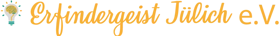 Das Logo und Name vom Erfindergeist Jülich e.V.